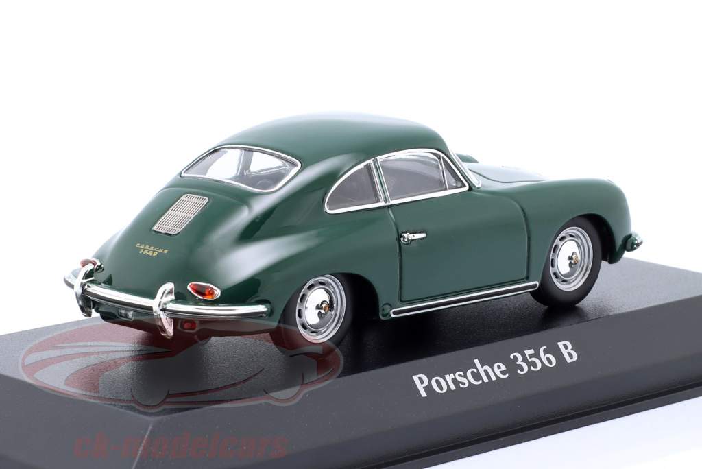 Porsche 356B Coupe Année de construction 1961 vert foncé 1:43 Minichamps