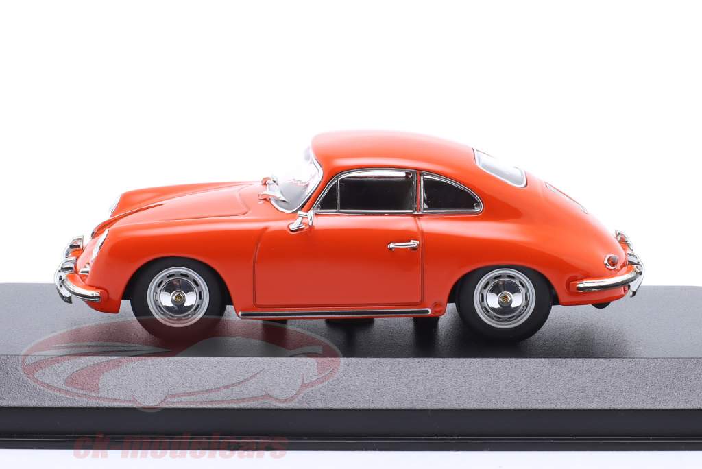 Porsche 356B Coupe 建设年份 1961 橙子 1:43 Minichamps