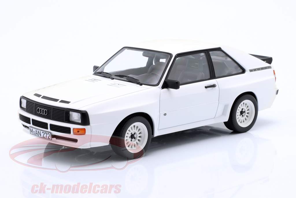 Audi Sport quattro year 1985 white 1:18 Norev