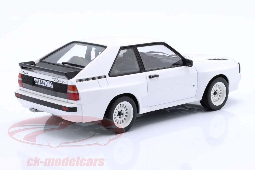 Audi Sport quattro year 1985 white 1:18 Norev