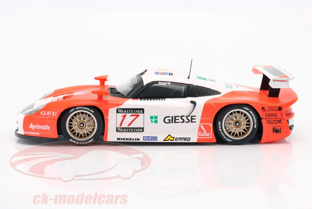 Porsche 911 GT1 #17 FIA GT Championship 1997 Collard, Baldi 1:18 WERK83