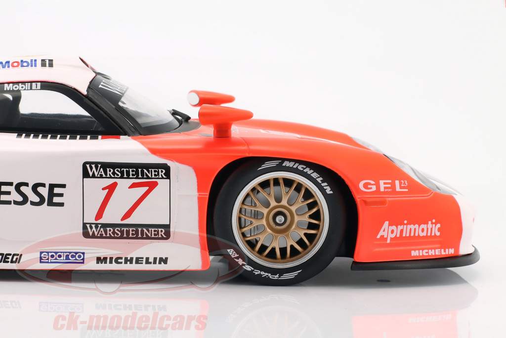 Porsche 911 GT1 #17 FIA GT Championship 1997 Collard, Baldi 1:18 WERK83