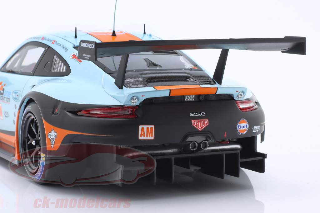 Porsche 911 RSR #86 1000 マイル Sebring WEC 2019 Gulf Racing 1:18 Ixo