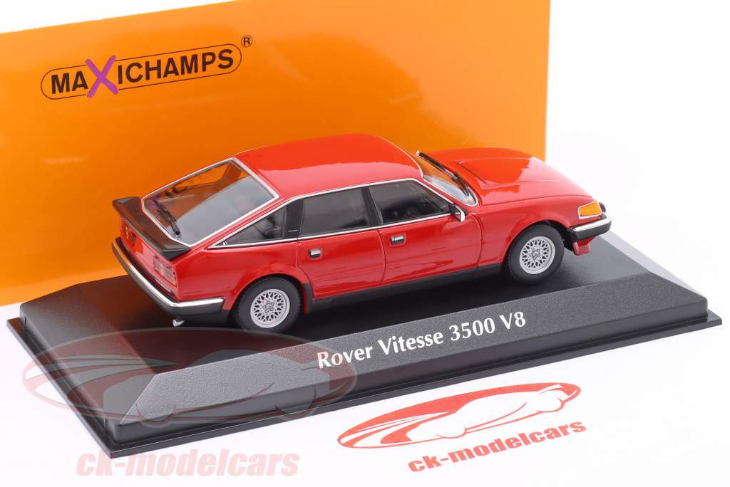 Rover Vitesse 3500 V8 year 1986 red 1:43 Minichamps