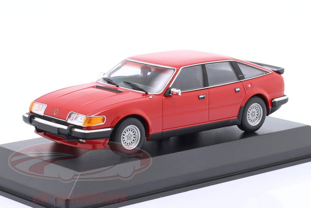 MINICHAMPS  7-Series 1986 レッドメタリック Minichamps Modellauto Rover Vitesse 3.5 V8 – Maßstab 1/43, Rot, 1986