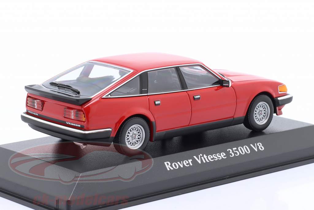 Rover Vitesse 3500 V8 year 1986 red 1:43 Minichamps