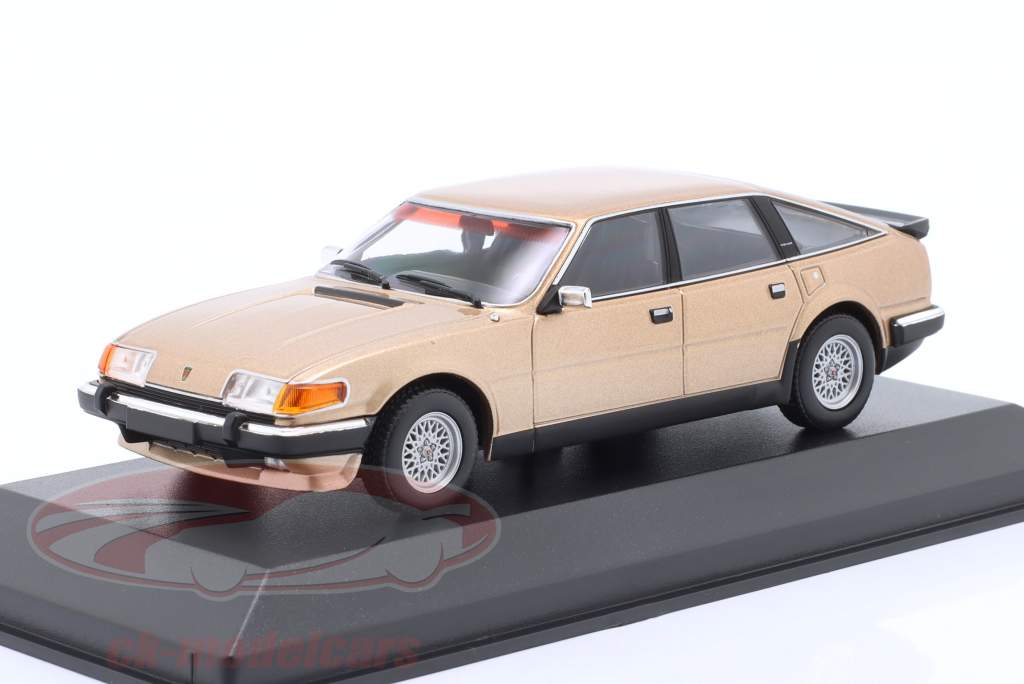 Rover Vitesse 3500 V8 Ano de construção 1986 ouro metálico 1:43 Minichamps