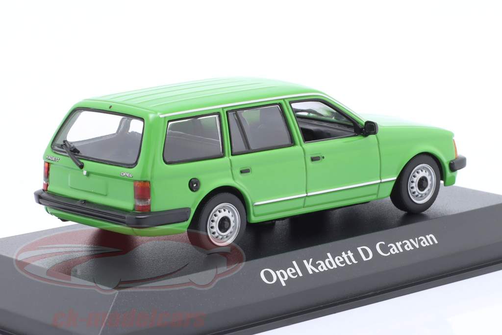 Opel Kadett D Caravan Год постройки 1979 зеленый 1:43 Minichamps