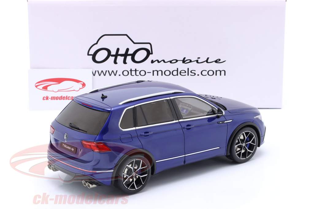 Ottomobile 1:18 Volkswagen VW Tiguan R Baujahr 2021 blau metallic OT423  Modellauto OT423 9580010210732