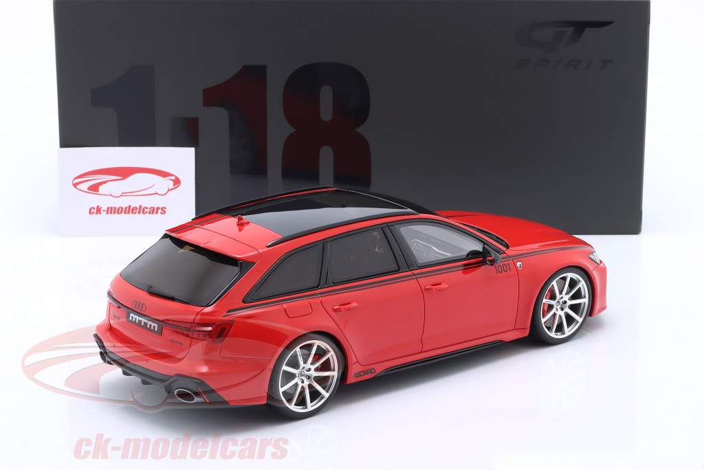 Audi RS 6 Avant (C8) MTM Bouwjaar 2021 rood 1:18 GT-Spirit
