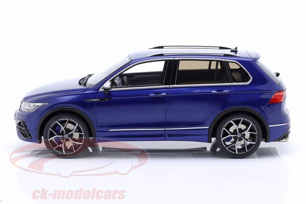 Volkswagen VW Tiguan R 建设年份 2021 蓝色的 金属的 1:18 OttOmobile
