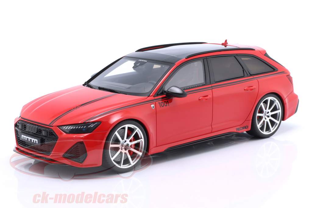 Audi RS 6 Avant (C8) MTM Bouwjaar 2021 rood 1:18 GT-Spirit