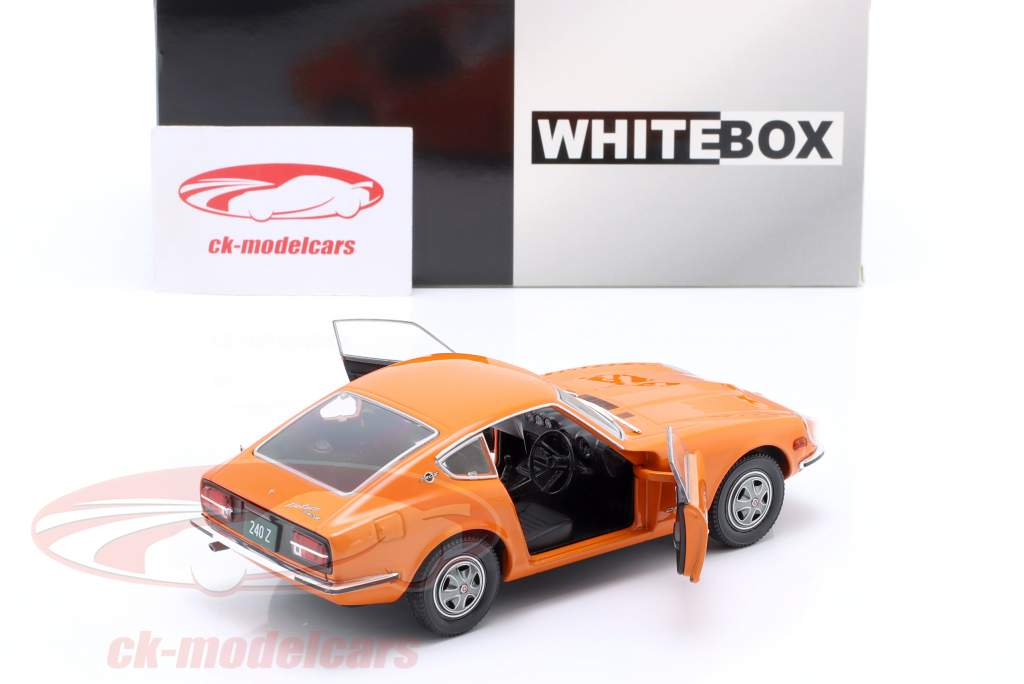 Datsun 240Z Baujahr 1969 orange 1:24 WhiteBox