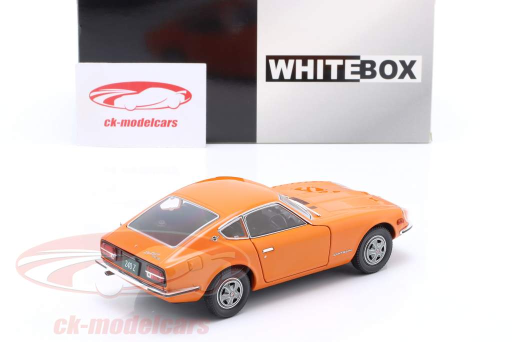 Datsun 240Z Baujahr 1969 orange 1:24 WhiteBox