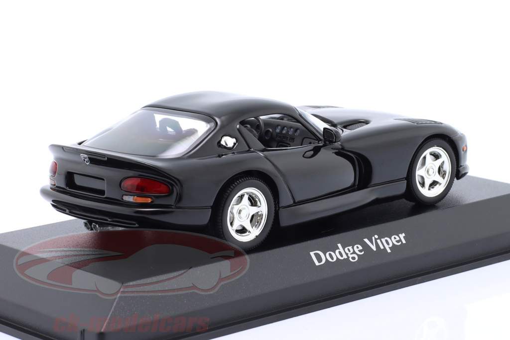 Dodge Viper Baujahr 1990 schwarz 1:43 Minichamps
