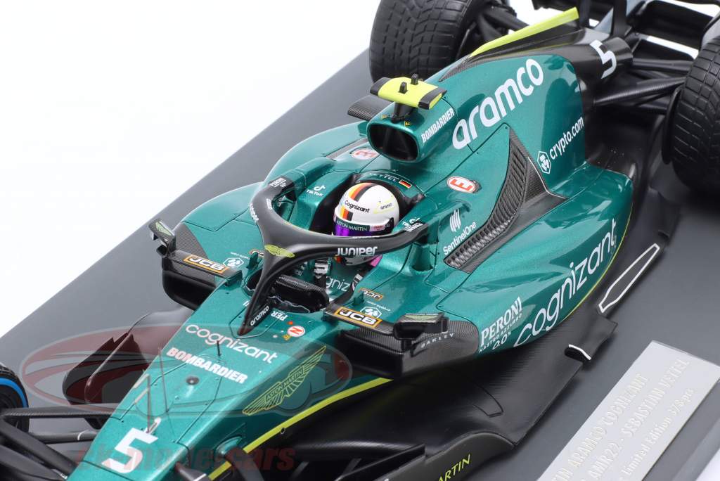 S. Vettel Aston Martin AMR22 #5 Монако GP формула 1 2022 1:18 Minichamps