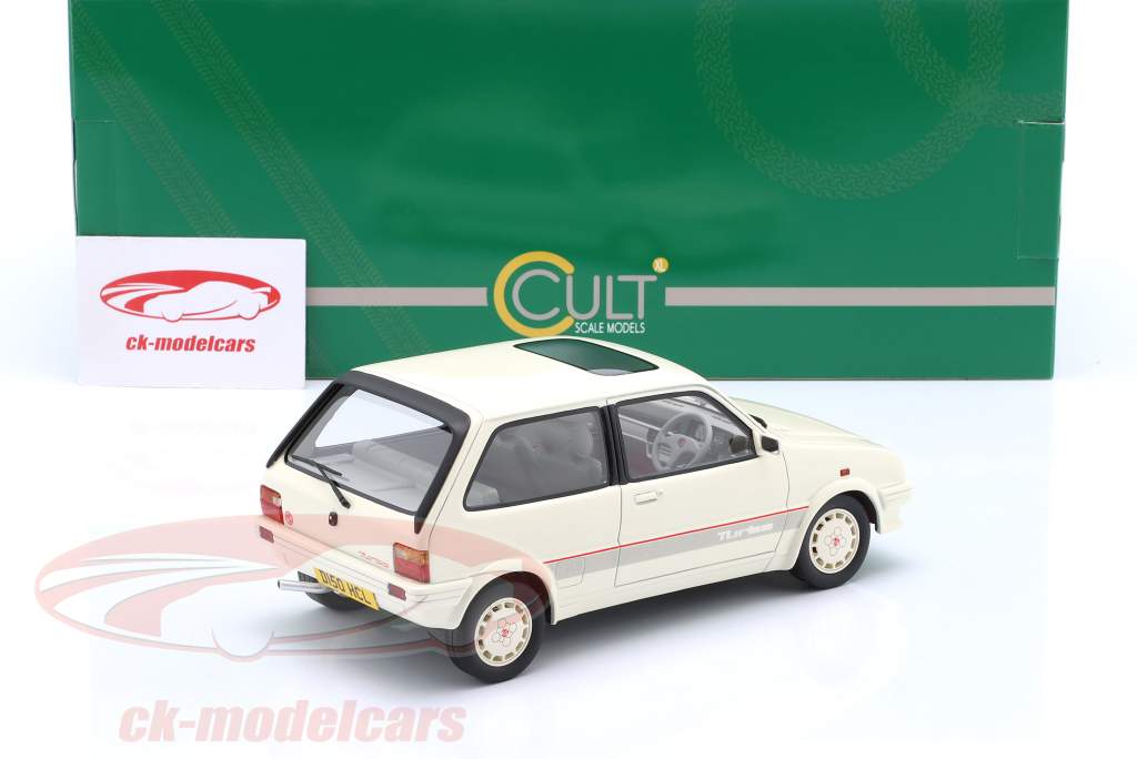 MG Metro Turbo Baujahr 1986-1990 weiß 1:18 Cult Scale