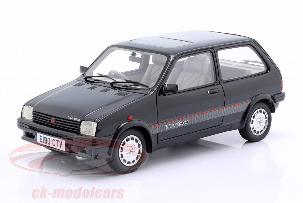 MG Metro Turbo Año de construcción 1986-1990 negro 1:18 Cult Scale