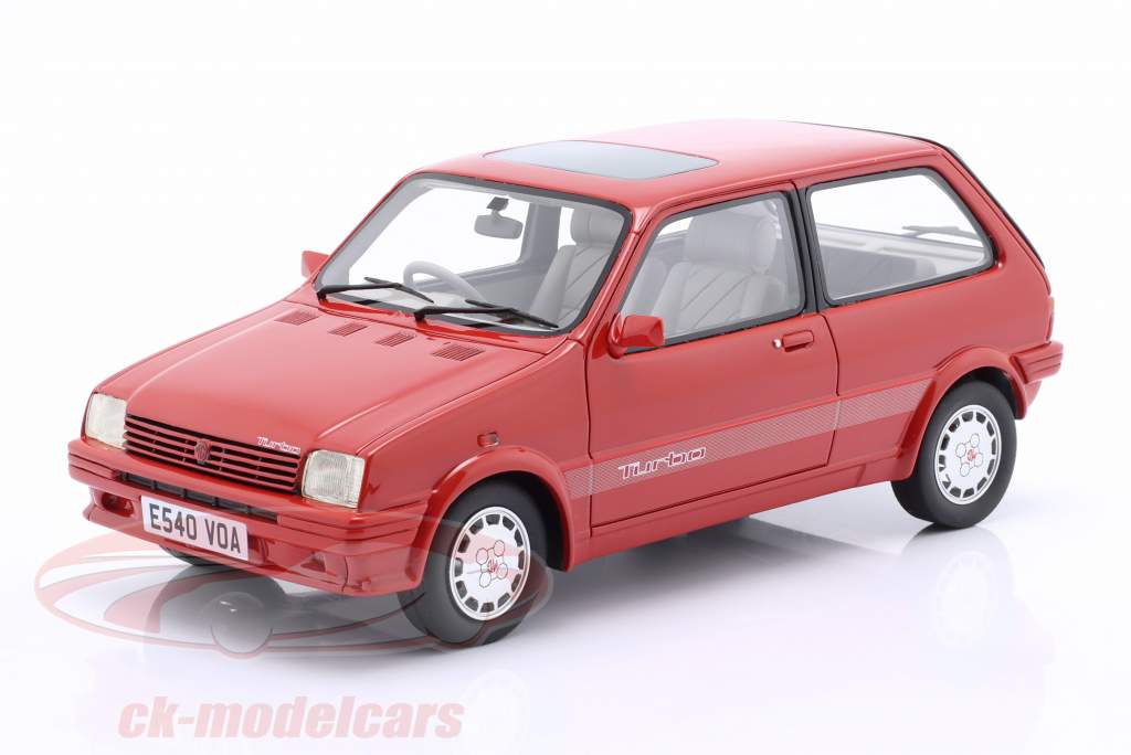 MG Metro Turbo Anno di costruzione 1986-1990 rosso 1:18 Cult Scale