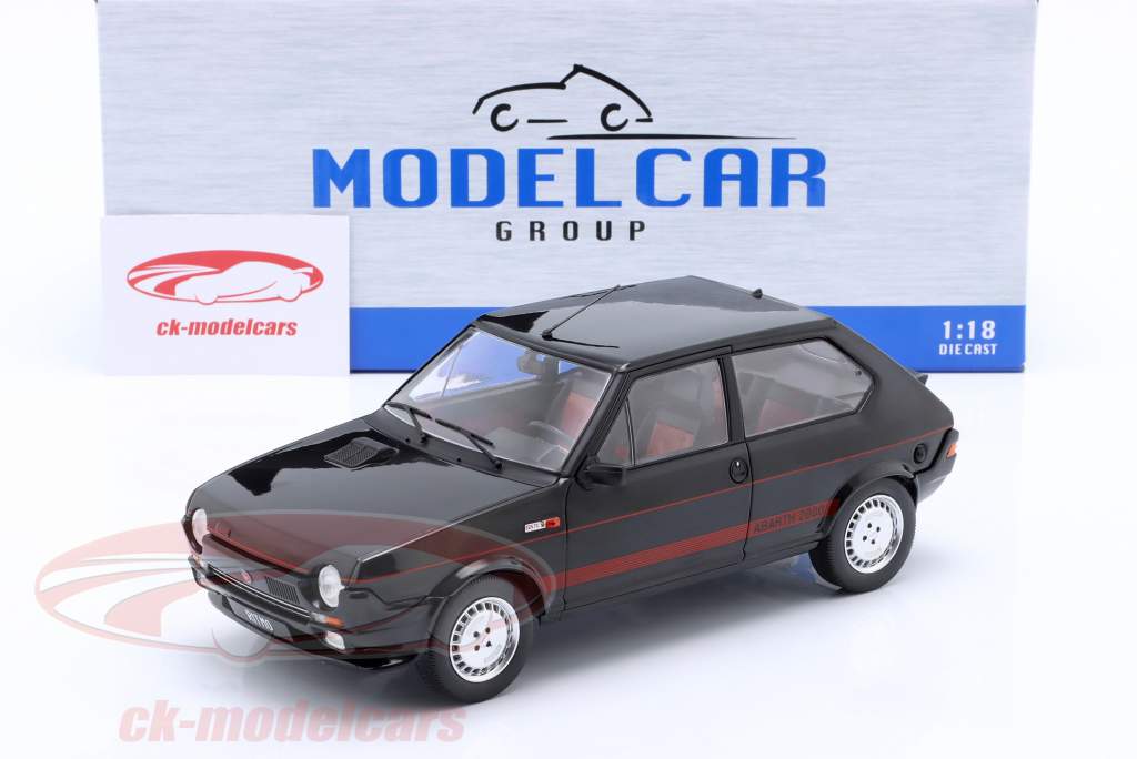 Fiat Ritmo 125 TC Abarth Modellauto 1:43 - Schwarz, 1981