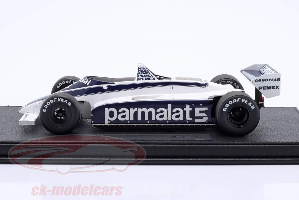 N. Piquet Brabham BT49C #5 优胜者 德语 GP 公式 1 世界冠军 1981 1:18 GP Replicas