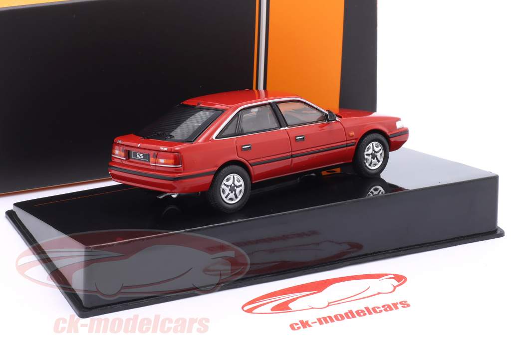 Mazda 626 year 1987 red 1:43 Ixo
