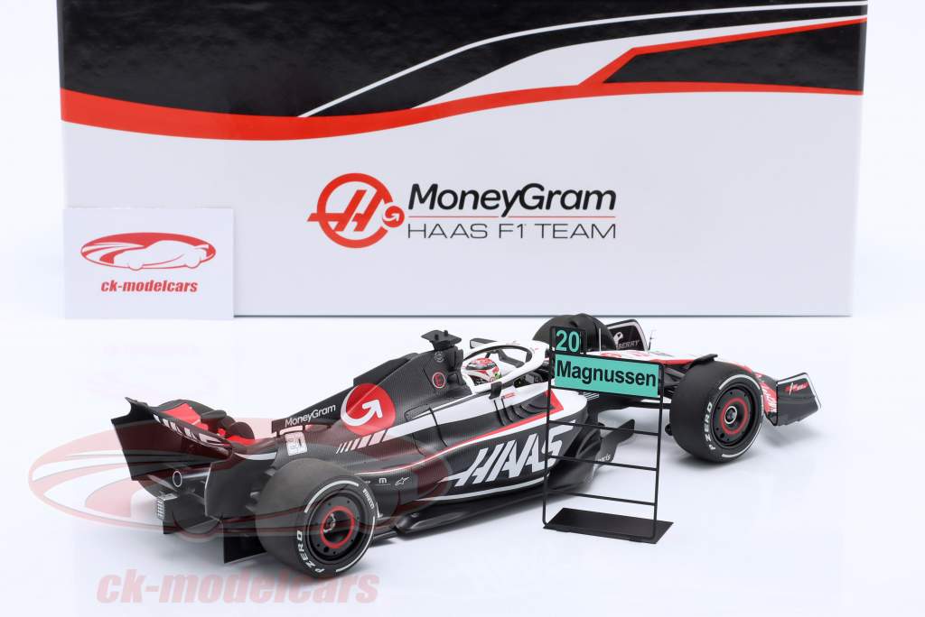 K. Magnussen Haas VF-23 #20 1st Points Saudi Arabia GP formula 1 2023 1:18 Minichamps