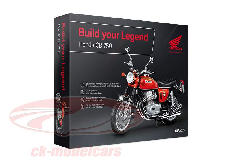 Honda CB 750 Build your Legend Equipo 1:24 Franzis