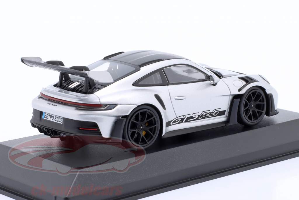 Porsche 911 (992) GT3 RS Weissach pacchetto Nürburgring 5.10.2022 1:43 Minichamps