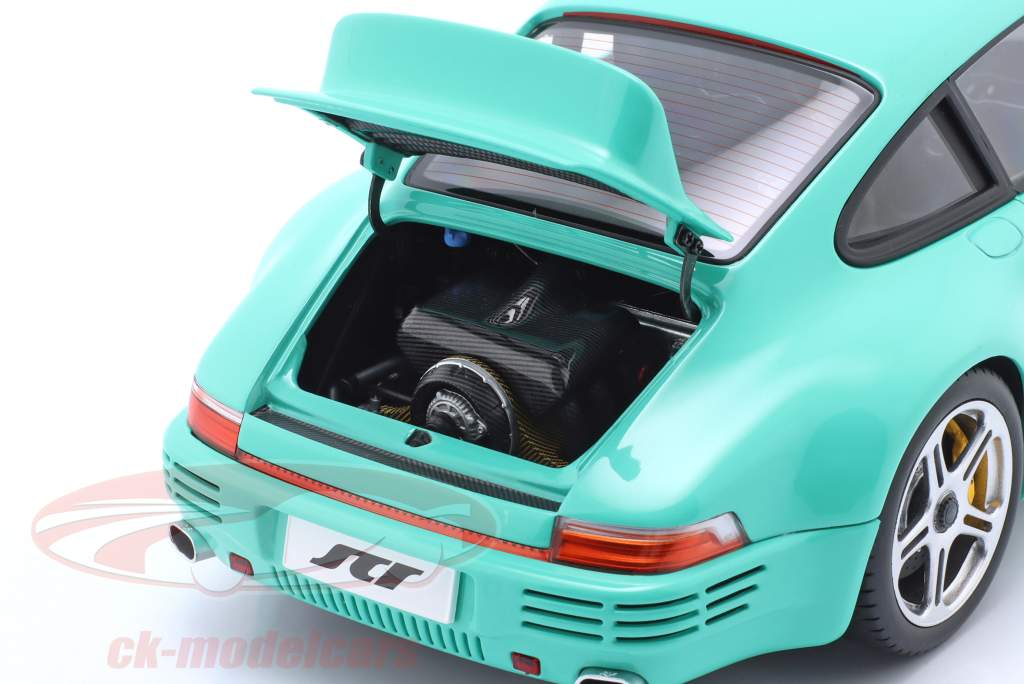 Porsche RUF SCR year 2018 mint green 1:18 Almost Real