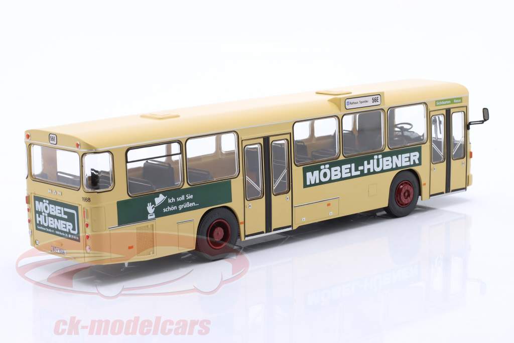MAN SL 200 bus Berliner Verkehrsbetriebe beige / green 1:43 Premium ClassiXXs