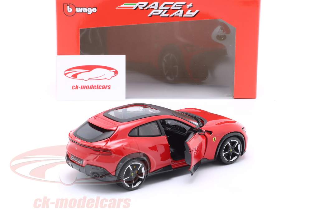Modellino Edicola Ferrari Purosangue 1:64 – Pressofuso Con Vetrina