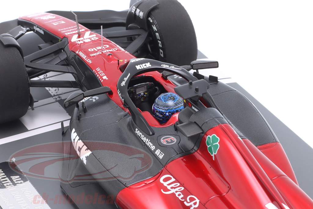 Valtteri Bottas Alfa Romeo C43 #77 australsk GP formel 1 2023 1:18 Minichamps