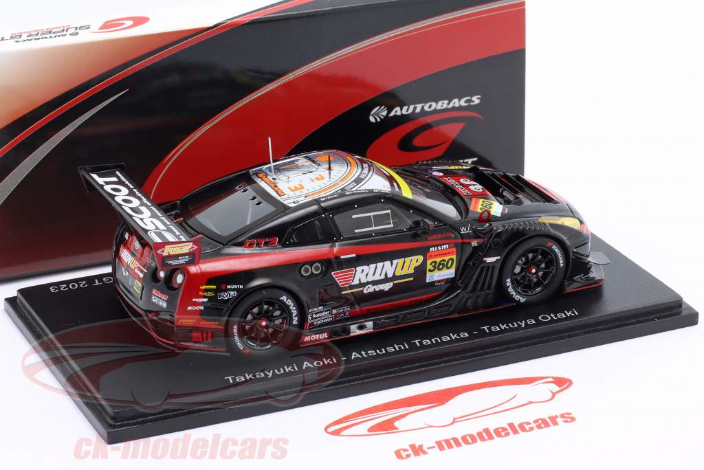 Nissan GT-R Nismo GT3 #360 Super GT Series 2023 Tomei Sports 1:43 Spark