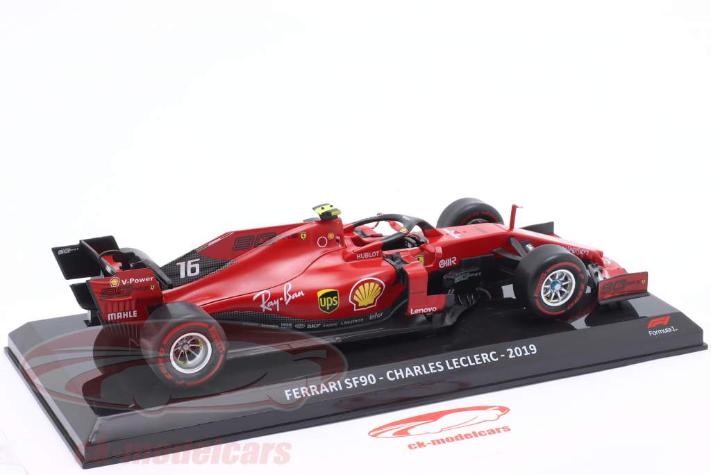 Charles Leclerc Ferrari SF90 #16 formel 1 2019 1:24 Premium Collectibles