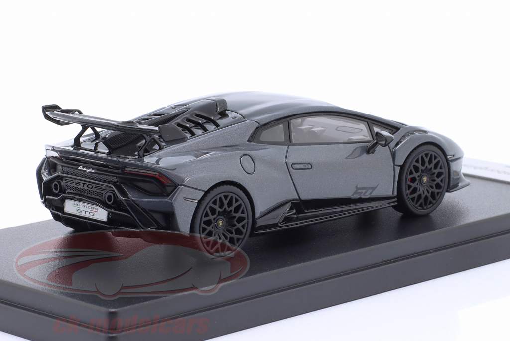 Lamborghini Huracan STO Año de construcción 2021 Gris metálico 1:43 LookSmart