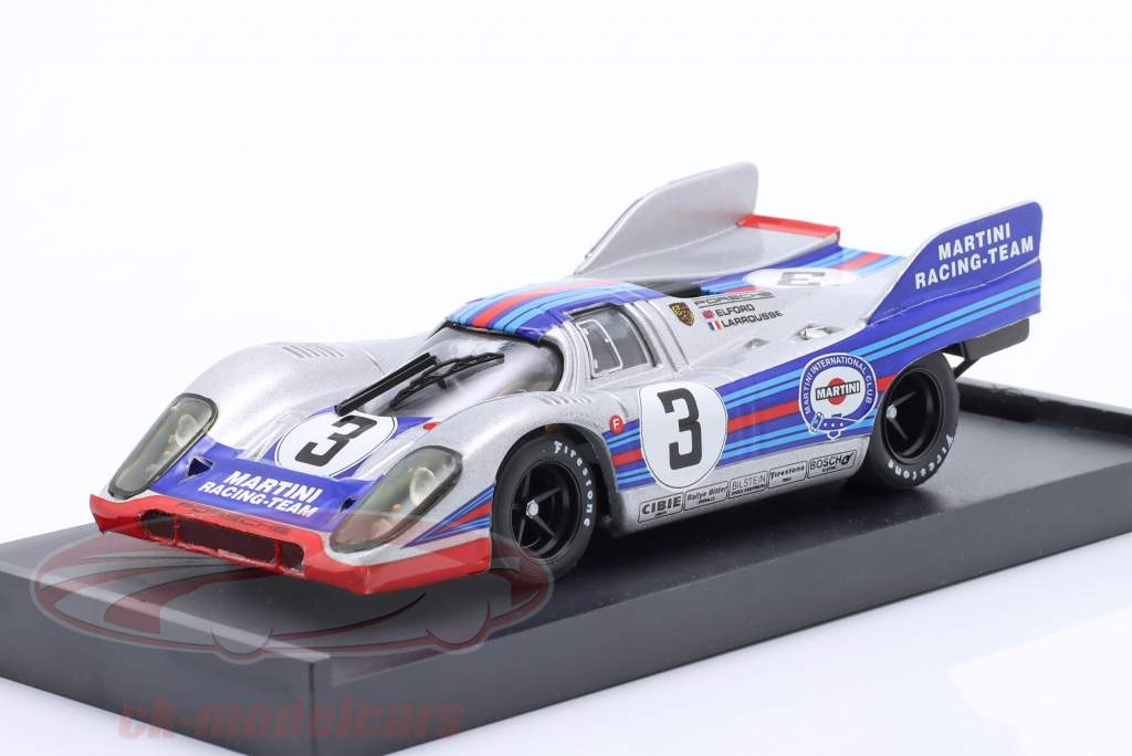 #3 гонки Martini Porsche 917 1000 км Монцы 1971 Elford / Larrousse 1:43 Brumm