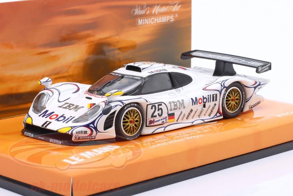 Porsche 911 GT1 #25 24h Le Mans 1998 1:43 Minichamps