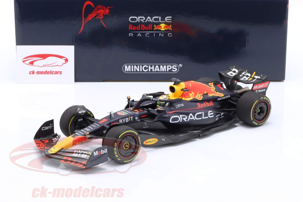 M. Verstappen Red Bull RB18 #1 победитель Абу Даби GP формула 1 2022 1:18 Minichamps