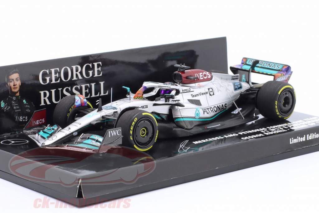G. Russell Mercedes-AMG F1 W13 #63 5to Miami GP fórmula 1 2022 1:43 Minichamps