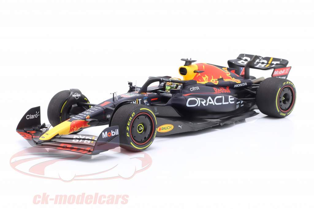 M. Verstappen Red Bull RB18 #1 Sieger Abu Dhabi GP Formel 1 2022 1:18 Minichamps