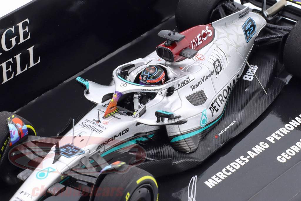 G. Russell Mercedes-AMG F1 W13 #63 5to Miami GP fórmula 1 2022 1:43 Minichamps