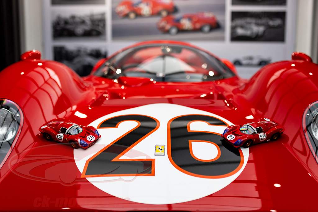 Ferrari 330 P3 Coupé #21 24h LeMans 1966 Bandini, Guichet 1:18 WERK83