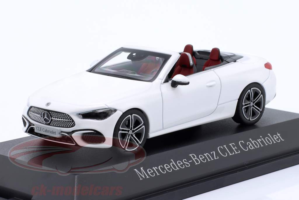 Mercedes-Benz CLE Cabriolet (A236) Bouwjaar 2024 opaal wit 1:43 Norev