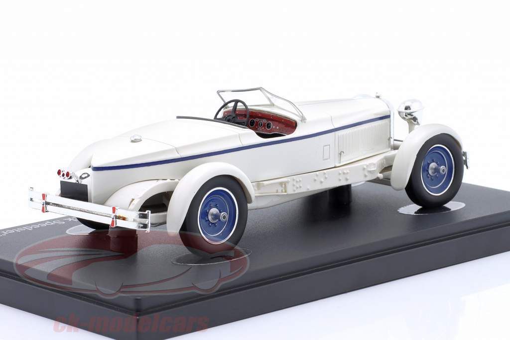 Packard 6th Series Thompson Special Glasscock Speedster 1929 weiß 1:43 AutoCult