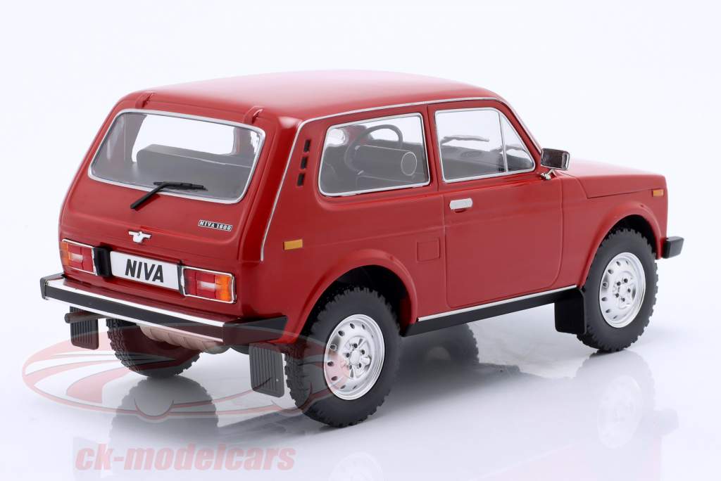 Lada Niva 建设年份 1976 红色的 1:18 Model Car Group