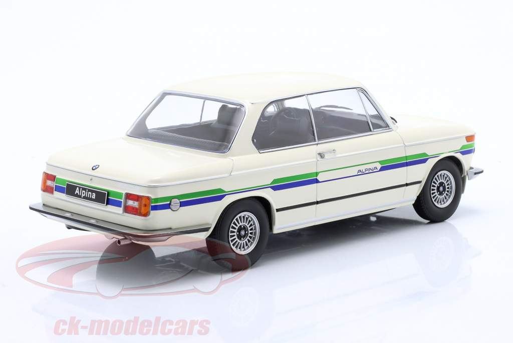 BMW 2002 Alpina 建设年份 1974 白色的 1:18 KK-Scale