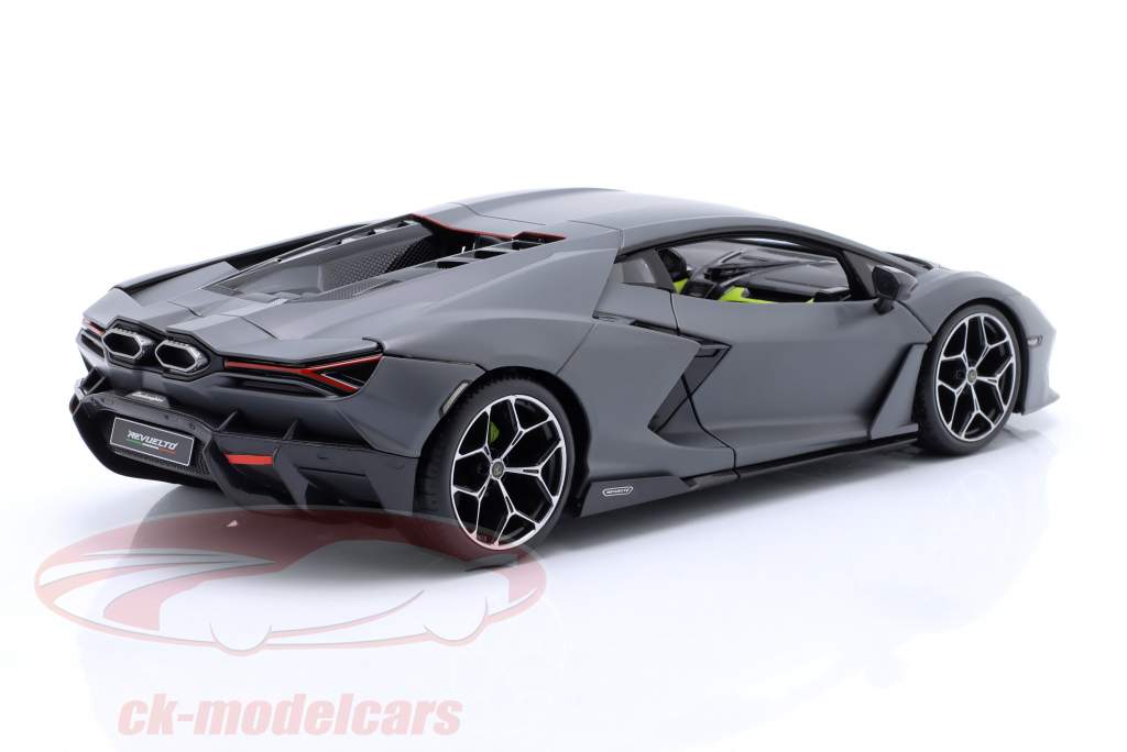 Lamborghini Revuelto Hybrid Año de construcción 2023 Gris 1:18 Maisto