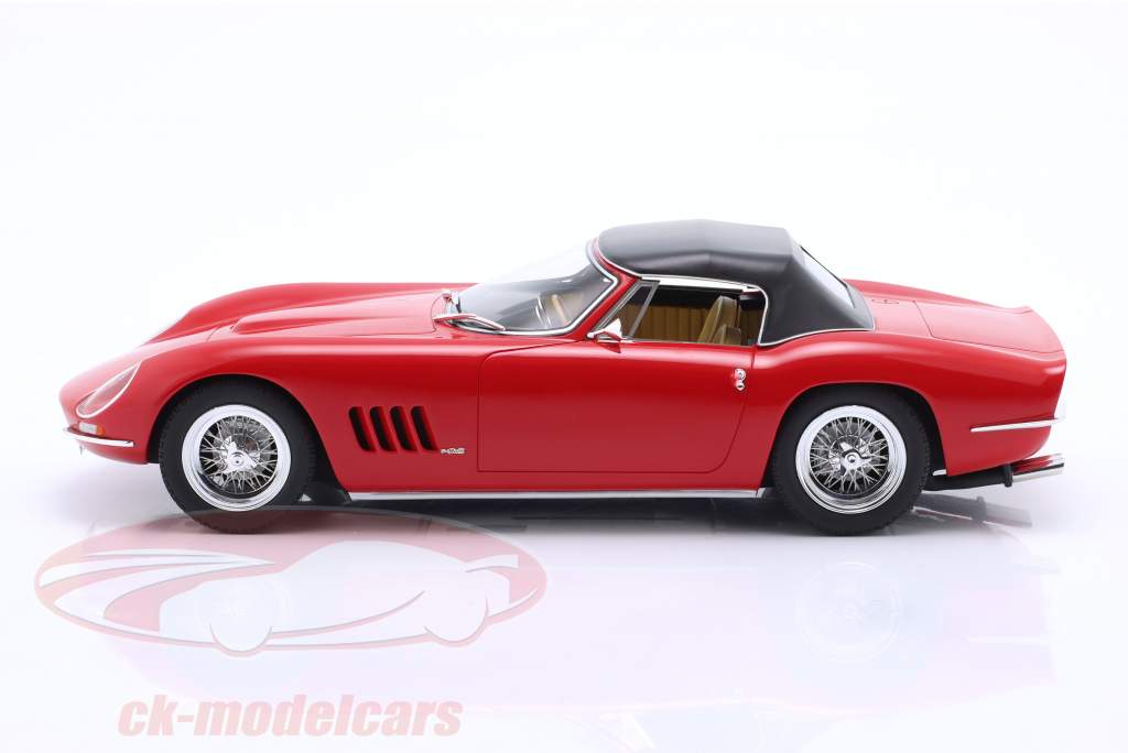 Ferrari 250 GT Nembo Spider Soft top year 1965 red 1:18 MAXIMA
