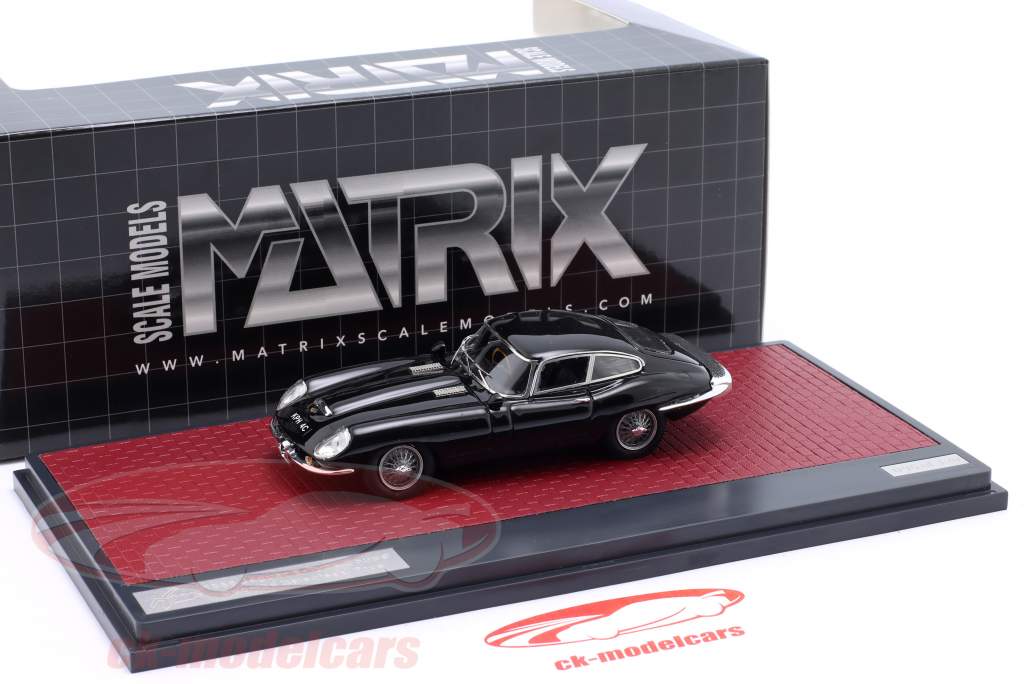 Jaguar E-Type Coombs Italsuisse Frua Coupe Año de construcción 1966 negro 1:43 Matrix
